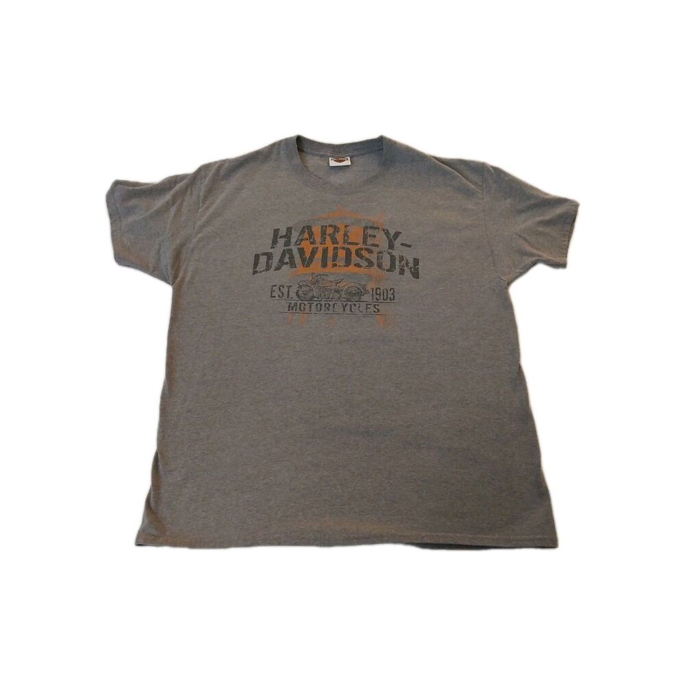 Harley Davidson Gray T Shirt Men’s XL Sanford Fl  Seminole Timeless Legends